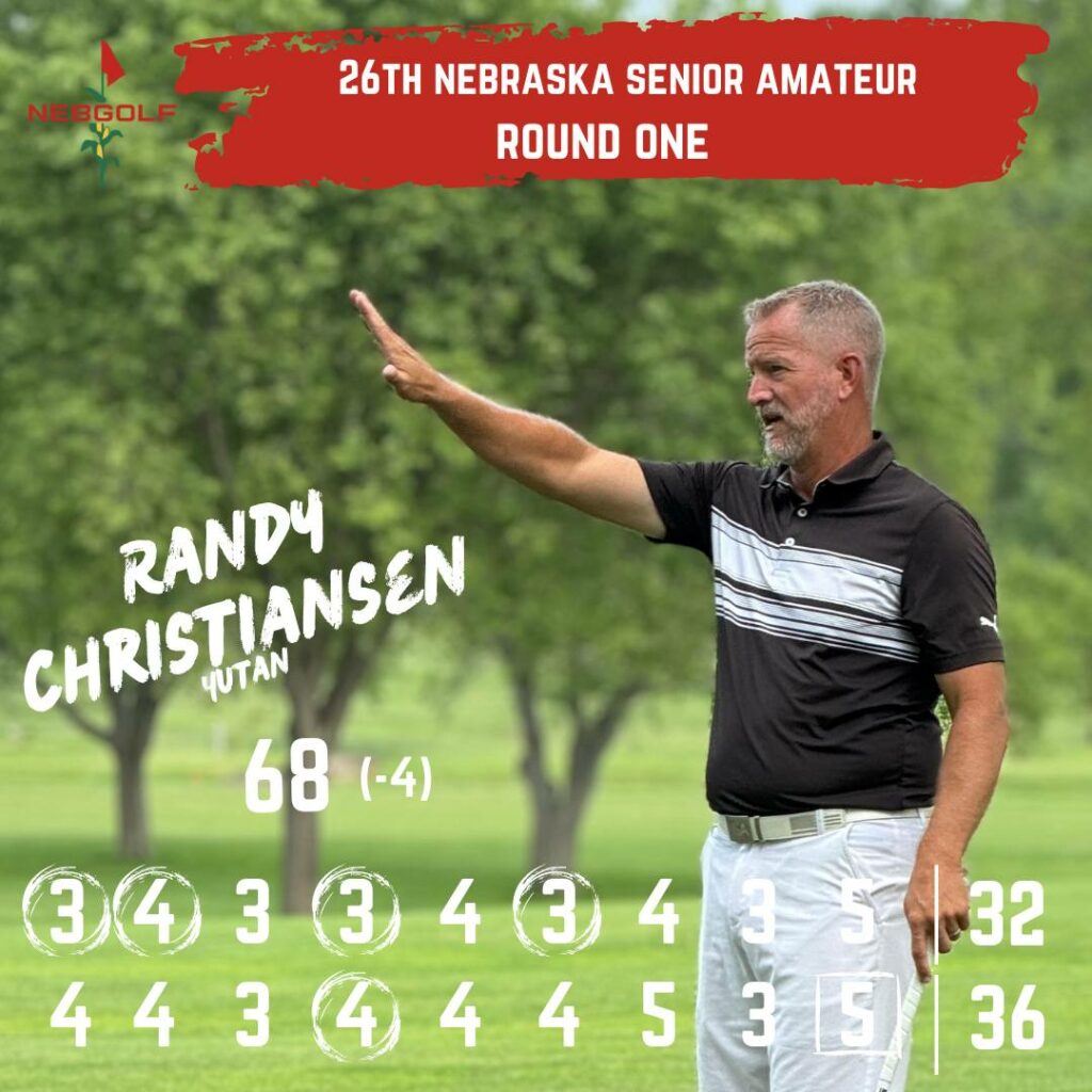 Christiansen Leads 26th Nebraska Senior Amateur